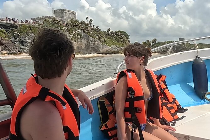 1.5 hours Snorkeling at Tulum's paradise reef - Boat comfort and the risk of seasickness