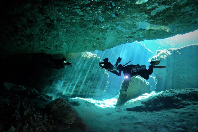 1 day of diving in Cenotes price for 2 certified divers - The small-group advantage, up to four people