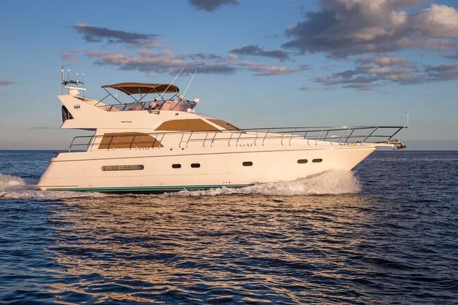 2 Hour Sunset- 60' Neptunus Tulum, Playa del Carmen, Riviera Maya - How the $899 Group Price Works