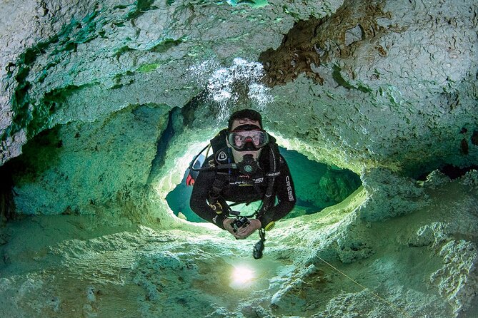 3 Cenote Dives - Casa & Dos Ojos - Meeting at Infinity 2 Diving in Tulum