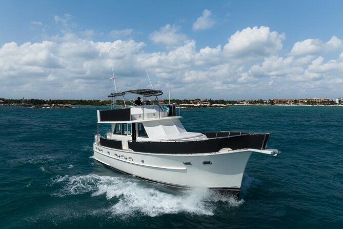 3 Hours - 53' Hatteras - Tulum, Playa Del Carmen, Riviera Maya - Music, karaoke, and the right kind of boat-day noise