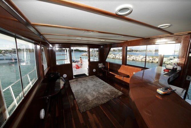 3 Hours - 53' Hatteras - Tulum, Playa Del Carmen, Riviera Maya - The deck, interior, and water gear