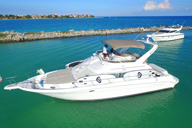 4 Hour - 51' Sea Ray, Tulum, Playa del Carmen, Riviera Maya - A private yacht day built around your group