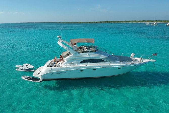 4 Hour - 51' Sea Ray, Tulum, Playa del Carmen, Riviera Maya - Leaving Puerto Aventuras for Inha Reef