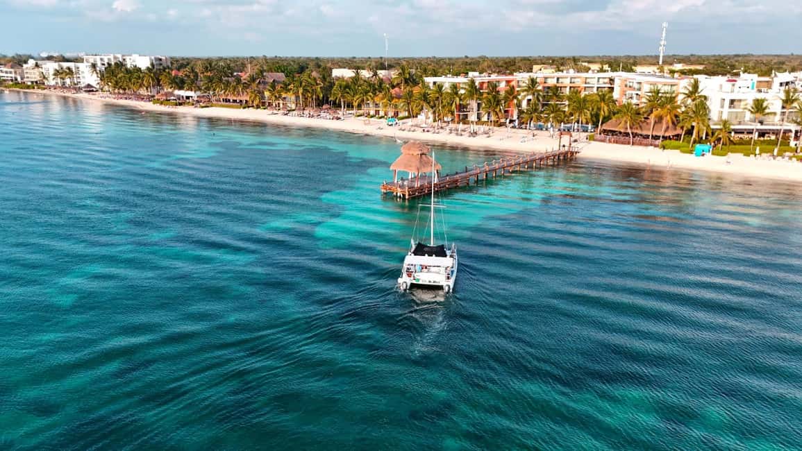 4 Hour Turtle Sanctuary Experience on a Luxury Catamarán - El Cielo and its orange starfish