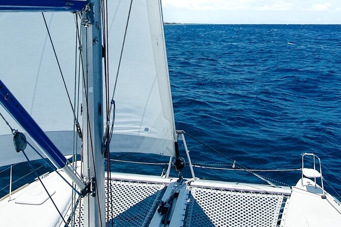 4 Hours Exclusive 45' Lagoon Catamaran Experience - Setting out from Marina Bay in Puerto Aventuras