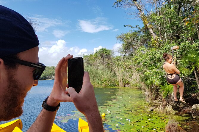 4 Private Cenotes, Zip-Lines, Canoes & Mayan Village with Delicious Lunch - A Mayan village meal with local flavor