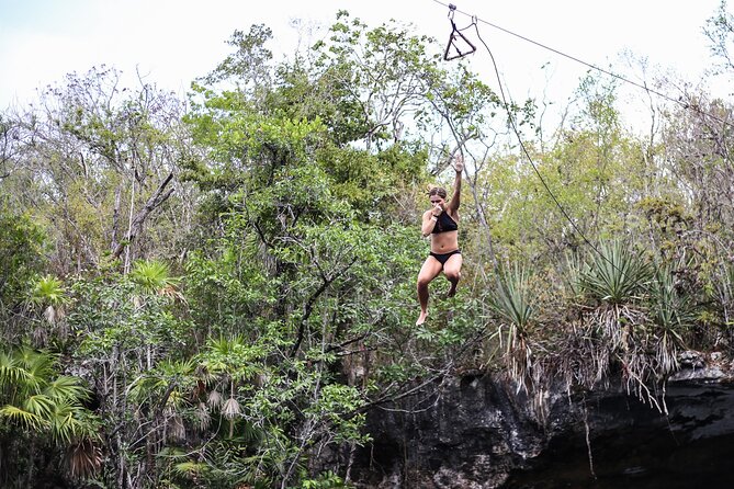 4 Private Cenotes, Zip-Lines, Canoes & Mayan Village with Delicious Lunch - What $275 buys you
