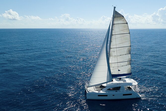 5-Hour 38'Luxury Catamaran All-Inclusive Tulum & Playa del Carmen - Ceviche, snacks, and an open bar at sea