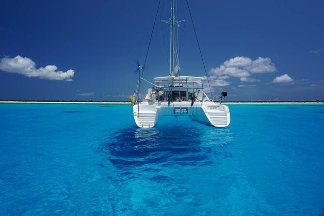 5H Private 40'Catamaran All-Inclusive in Tulum & Playa del Carmen - Ceviche, snacks, and drinks while you swim
