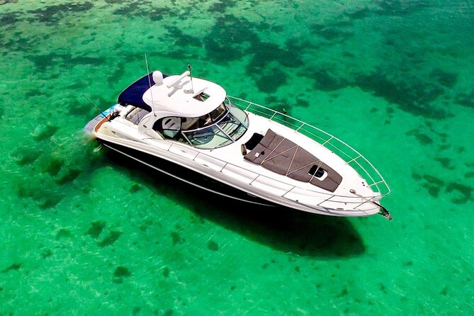 5H Private Lux 40' Yacht All Inclusive - Tulum & Playa del Carmen - The InHa reef stop and its water time
