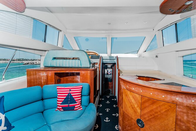 8-Hour Private 50' Azimut 2-Stop Tour to Cozumel Beach w/Food, Drinks & Snorkel - Key points at a glance