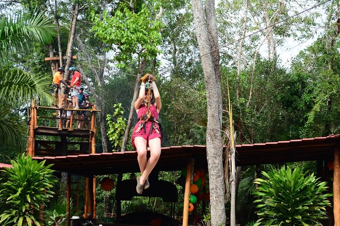 Activities Atv (single) Zipline and Cenote From Playa del Carmen - Lunch after the active sections