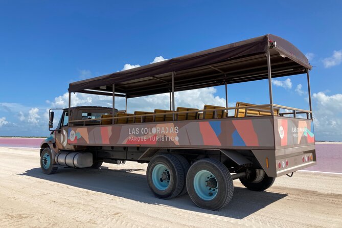 Admission Ticket to Safari in the Pink Lagoons of Las Coloradas - Seeing salt form in the evaporation ponds