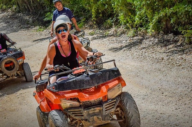 Adrenaline ATV Cenote and Zip Lines Experience at Tulum - The shared ATV circuit