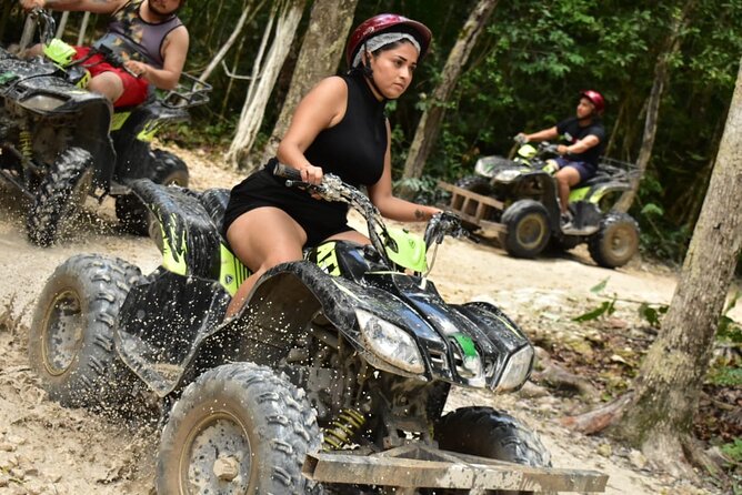 Adrenaline Atv tour from Playa del Carmen - A cool cenote and a Mayan ritual