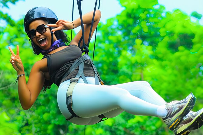 Adventure day to Tulum: ATVs, Cenote, Ziplines, lunch & transport - A fast-moving day in the Tulum jungle