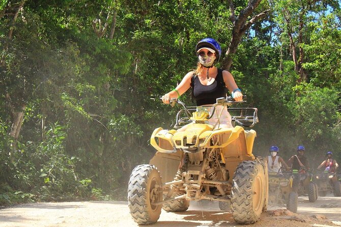 Adventure day to Tulum: ATVs, Cenote, Ziplines, lunch & transport - A short Mayan ceremony adds cultural context