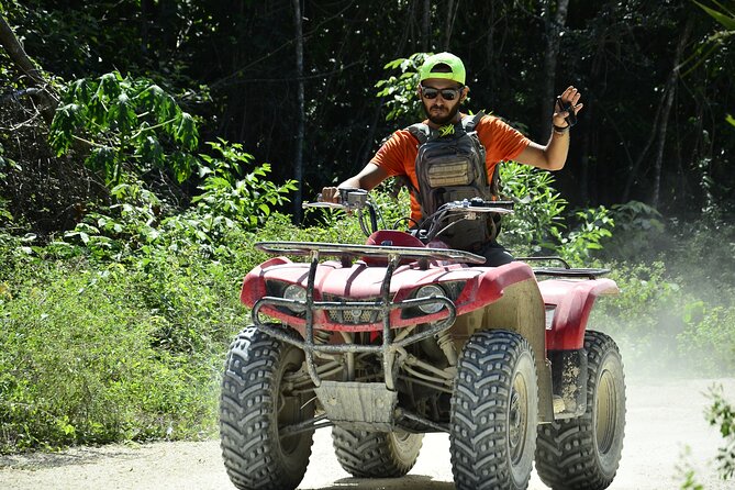 Adventure in ATV, Cenote swimming, snack & transportation - Jaguar, Nohoch, and Alux cenotes
