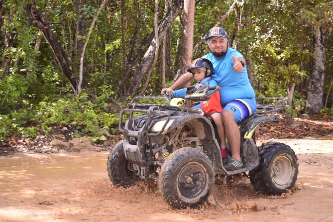Adventure with ATV Rides, Zip Lines and Cenote at Tulum Jungle - A five-hour jungle day with plenty packed in