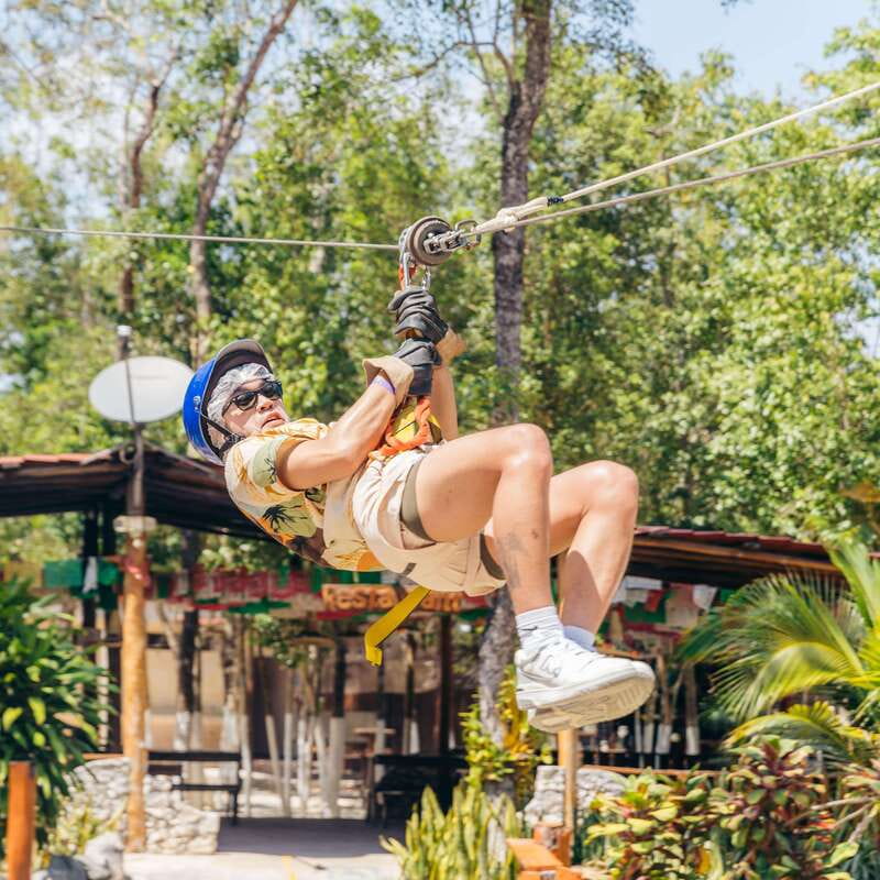Air & Water Tour - Seven ziplines above the jungle