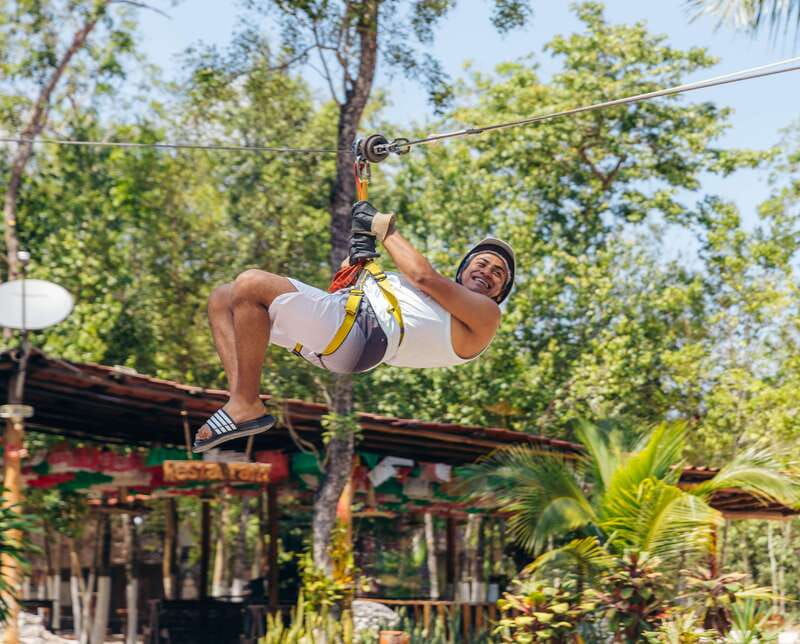 Air & Water Tour - The open cenote changes the mood