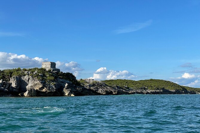 All-Inclusive! Tulum Ruins, Tequila Tasting + Swim in 3 Cenotes in Small Group! - Walking among the Tulum ruins