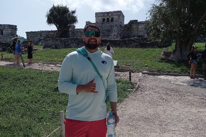 Archeological Guided Walking Tour in Tulum - Restored buildings and the Great Descending God