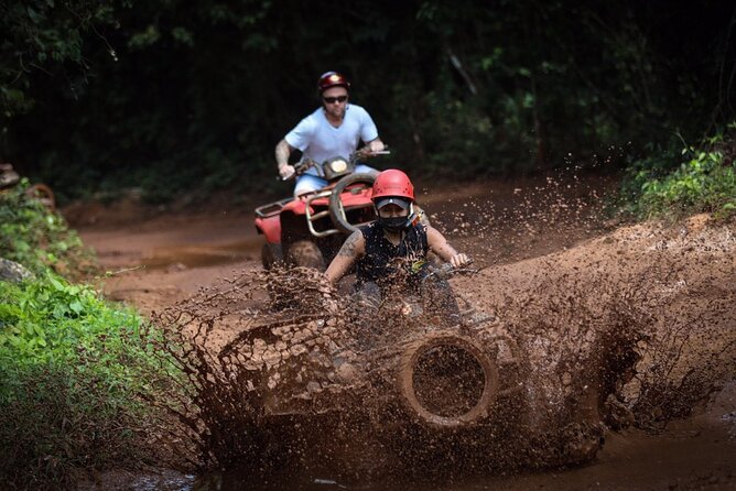 ATV Adventure and Horseback Ride with Ziplines, Cenote from Tulum - Lunch, a snack, and a tequila tasting