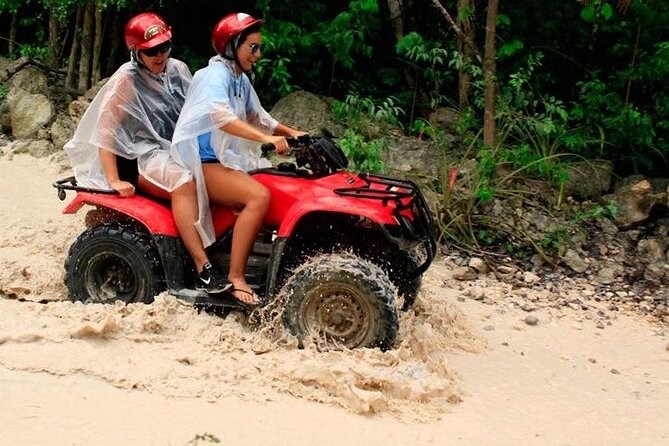 ATV Cenote and Zipline Adventure from Tulum - Tacos and a Mayan ceremony after the action