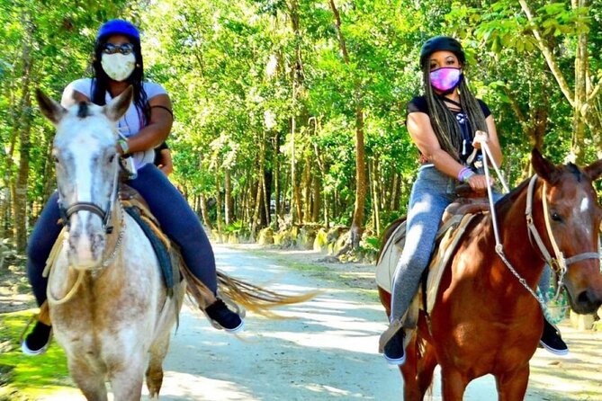 ATV & Horseback Ride with Ziplines Cenote from Playa del Carmen - Snack, hacienda tasting, and what is not covered