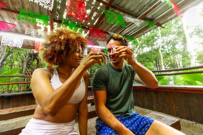 ATV, Zipline and Cenote at Extreme Adventuring with Tulum Pickup - Riding the 4x4 ATV through the Mayan jungle