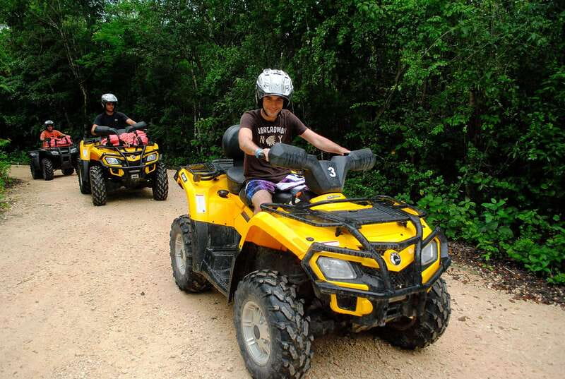 Atv , Zipline and cenote swim experience in the jungle! - A jungle day from Cancun to Puerto Morelos
