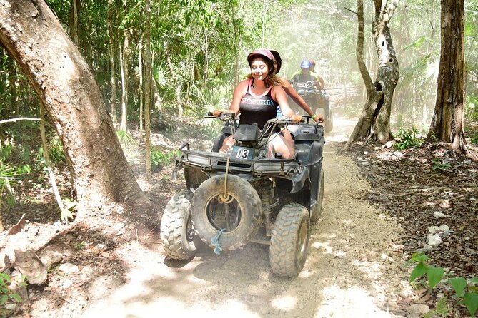 ATV , Zipline & Cenote from Playa del Carmen – Lunch Included - Lunch, snacks, and the practical extras