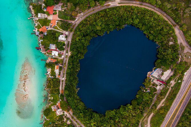 Bacalar Lagoon! Kayaks & Cenote Azul From Playa Del Carmen - Kayaking across Bacalar Lagoon