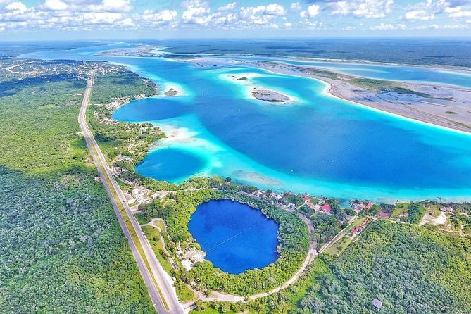Bacalar Lagoon of 7 Colors from Playa del Carmen and Tulum - Cenote Azul and the lagoon’s natural features