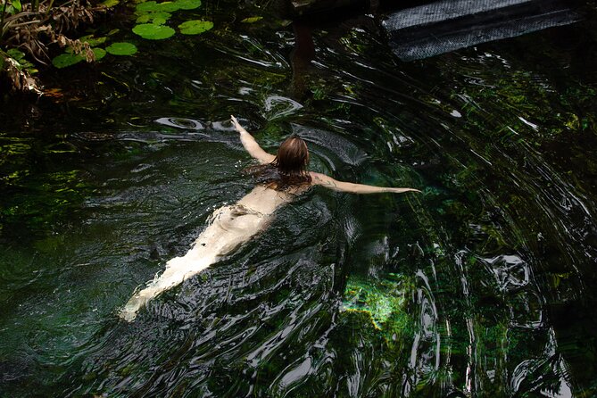 Best in Class: Private Snorkeling Xpedition - Cenote Nicte-ha, the open pool and platform jump