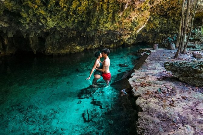 Cenote Cavern Tour and Swim with Sea Turtles in Akumal - Two very different waters in one Riviera Maya day