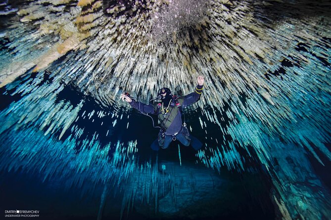 Cenote diving Dream Gate - Preparing for the two Dream Gate routes