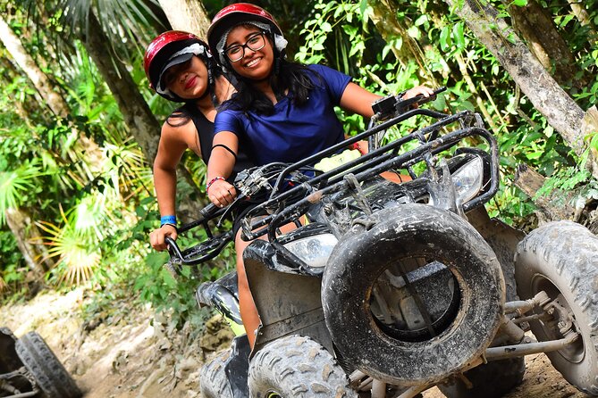 Cenote, Zipline & ATV Shared Combo 3x1 from Playa del Carmen & Cancun - Chicken fajitas and drinks after the action