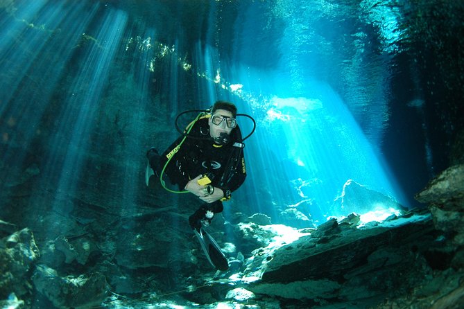 Cenotes 2-Tank Dive in Playa del Carmen/for certified divers only - What you see below the surface