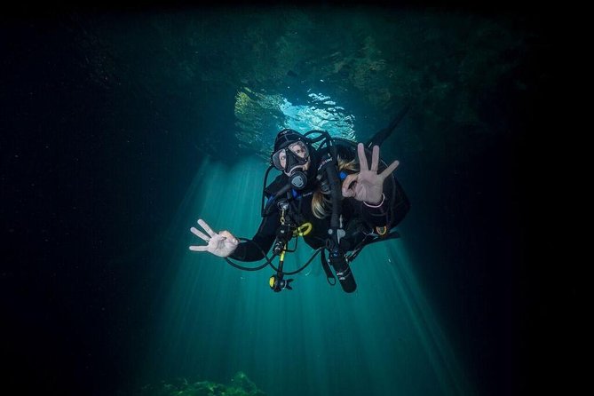 Cenotes 2-Tank Dive in Playa del Carmen/for certified divers only - The surface interval, snacks, and second session