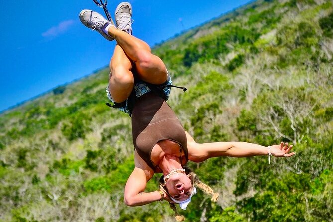 Cenotes, Caves, Ziplines and ATV Fun Tulum Adventure Tour - A half-day of jungle action near Tulum