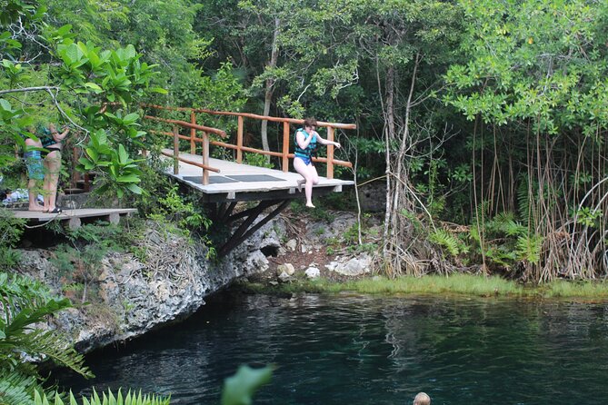 Cenotes Sacactum, Private tour. - The change of pace at Cenote Xunaan-Ha