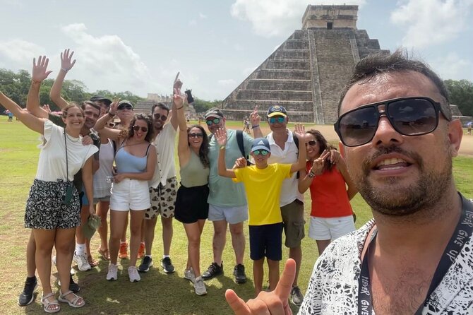 Chichen Itza, Cenote Hubiku and Ek Balam Reduced Group - The guide and driver shape the day