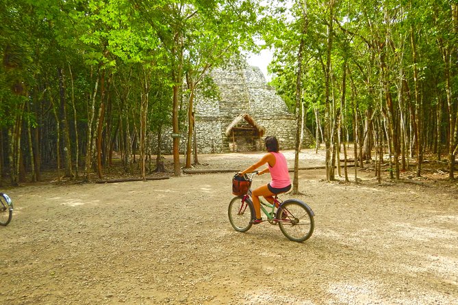Coba Ruins and Punta Laguna Monkey Reserve Day Tour from Tulum - Ziplining over tropical scenery