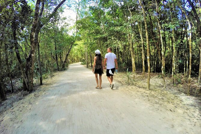 Coba & Tulum Ruins Day Trip from Cancun or Riviera Maya - Swimming in a freshwater cenote
