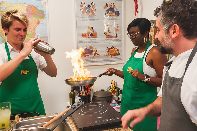 Cooking Class in Playa del Carmen: 9 Recipes & Bottomless Drinks - Tacos, chicken tinga, and fried beans