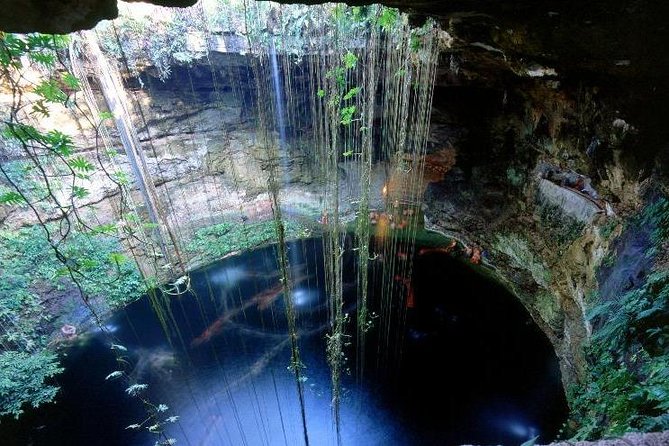 Deluxe adventure! 2 Sacred Cenotes, Chichen Itza and Valladolid from Tulum City - The brief Valladolid stop