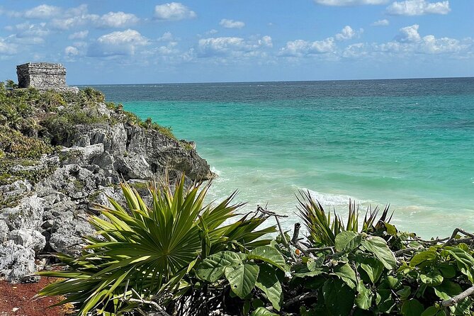 Discover the Mystical Tulum Ruins with a Certified Federal Guide - El Castillo above the Caribbean